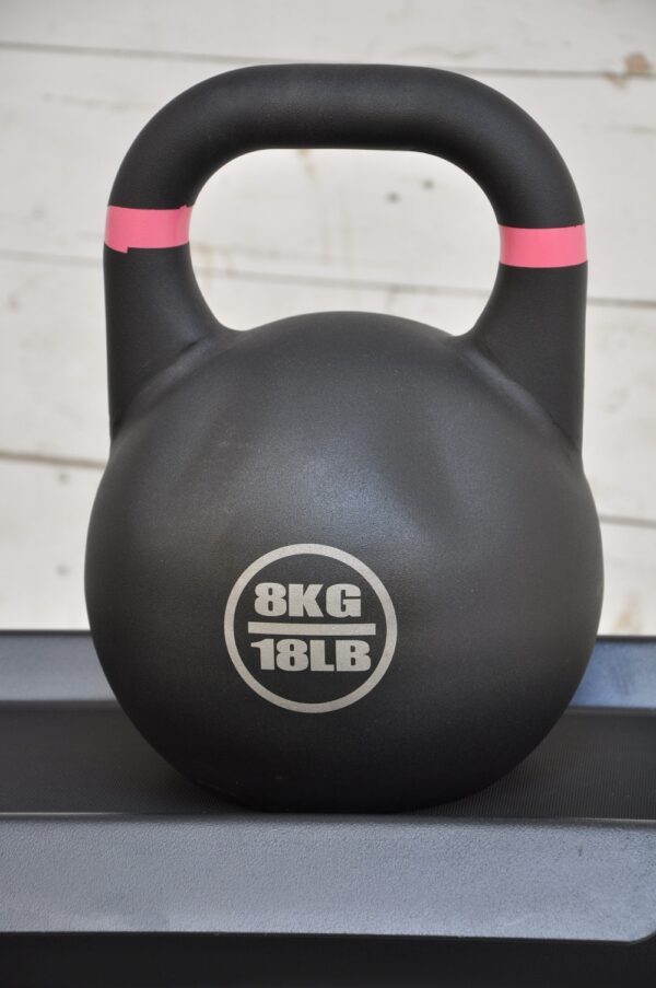 Esport Competition Kettlebells Set Of 8 + Delux Rack - Image 4