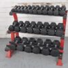 New Esport Super Hex Es Premium Strength Gear Set One 5, 10,15,20,25,30,35,40,45,50lb Pairs - Image 5